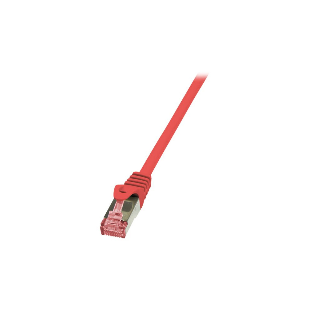 Produktbild för LogiLink PrimeLine - patch-kabel - 3 m - röd