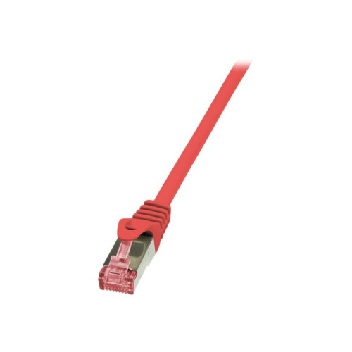 2direct LogiLink PrimeLine - patch-kabel - 3 m - röd