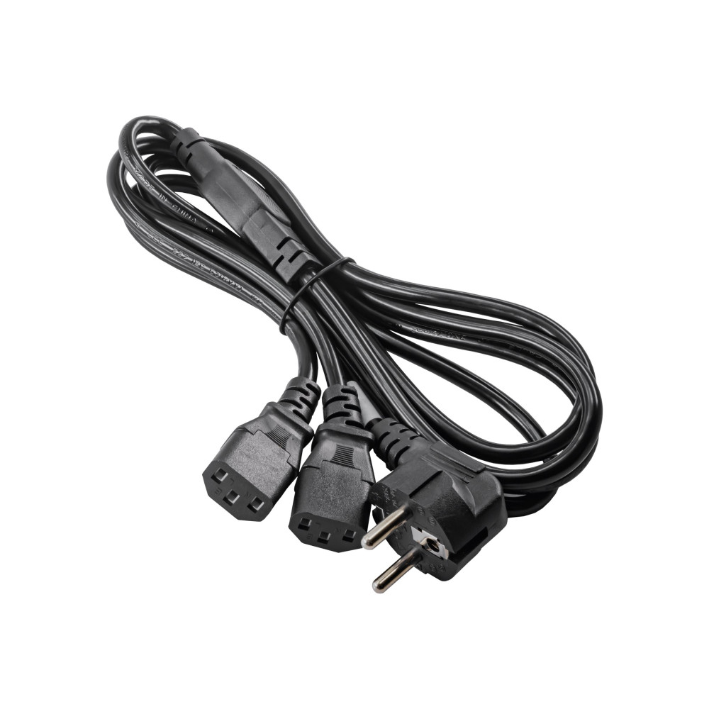 Produktbild för Akyga Pro Series AK-PC-04A - strömkabel - power CEE 7/7 till power IEC 60320 C13 - 1.8 m