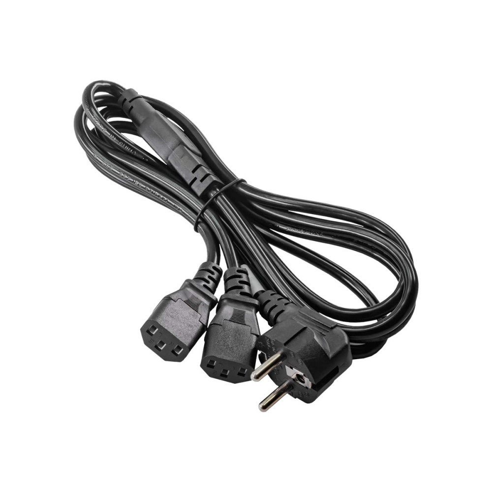 Produktbild för Akyga Pro Series AK-PC-04A - strömkabel - power CEE 7/7 till power IEC 60320 C13 - 1.8 m