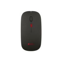 Produktbild för Tracer - mus - slank, uppladdningsbar - 2.4 GHz, Bluetooth - svart