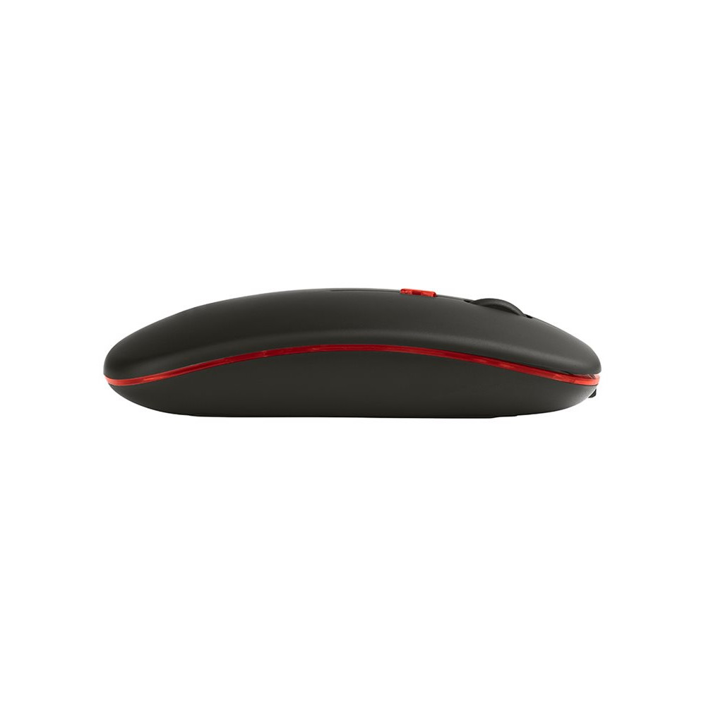 Produktbild för Tracer - mus - slank, uppladdningsbar - 2.4 GHz, Bluetooth - svart