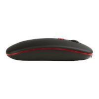 Produktbild för Tracer - mus - slank, uppladdningsbar - 2.4 GHz, Bluetooth - svart