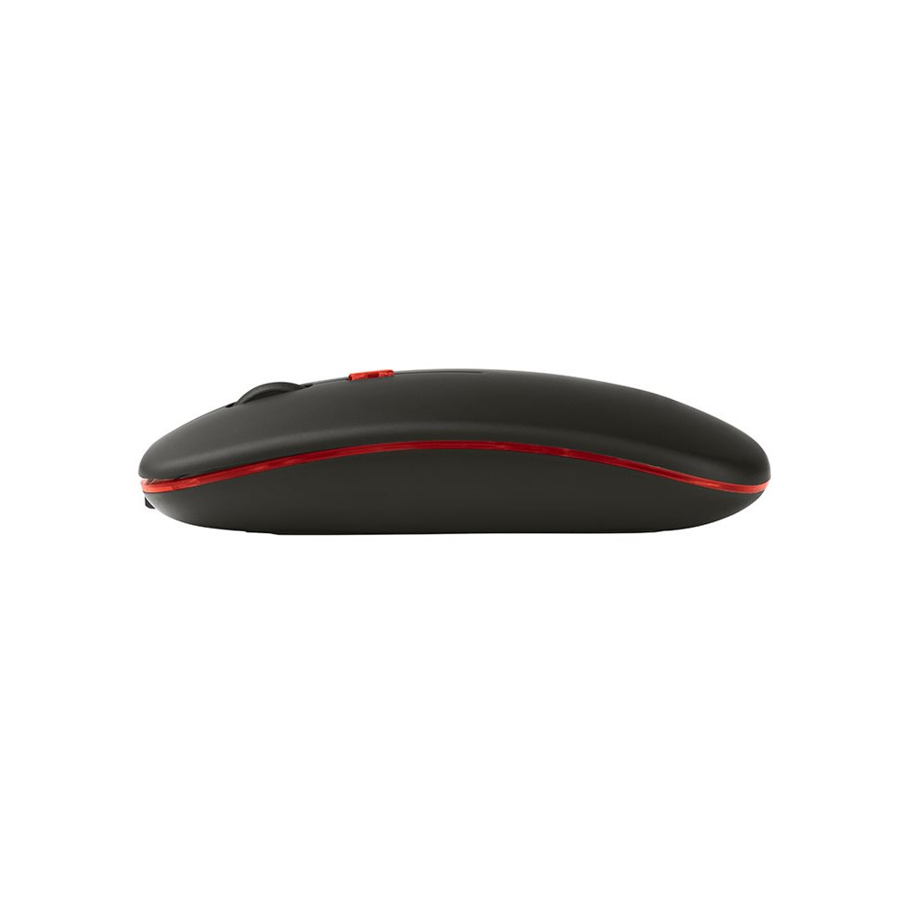 Produktbild för Tracer - mus - slank, uppladdningsbar - 2.4 GHz, Bluetooth - svart