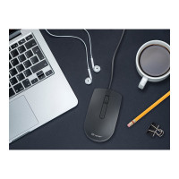 Produktbild för Tracer OFFI - mus - USB - svart