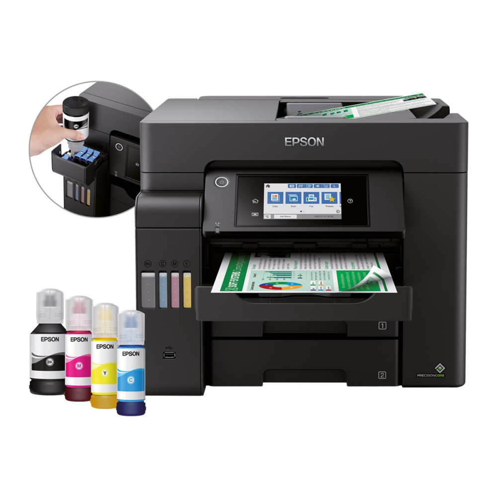 Produktbild för Epson EcoTank ET-5855 - multifunktionsskrivare - färg