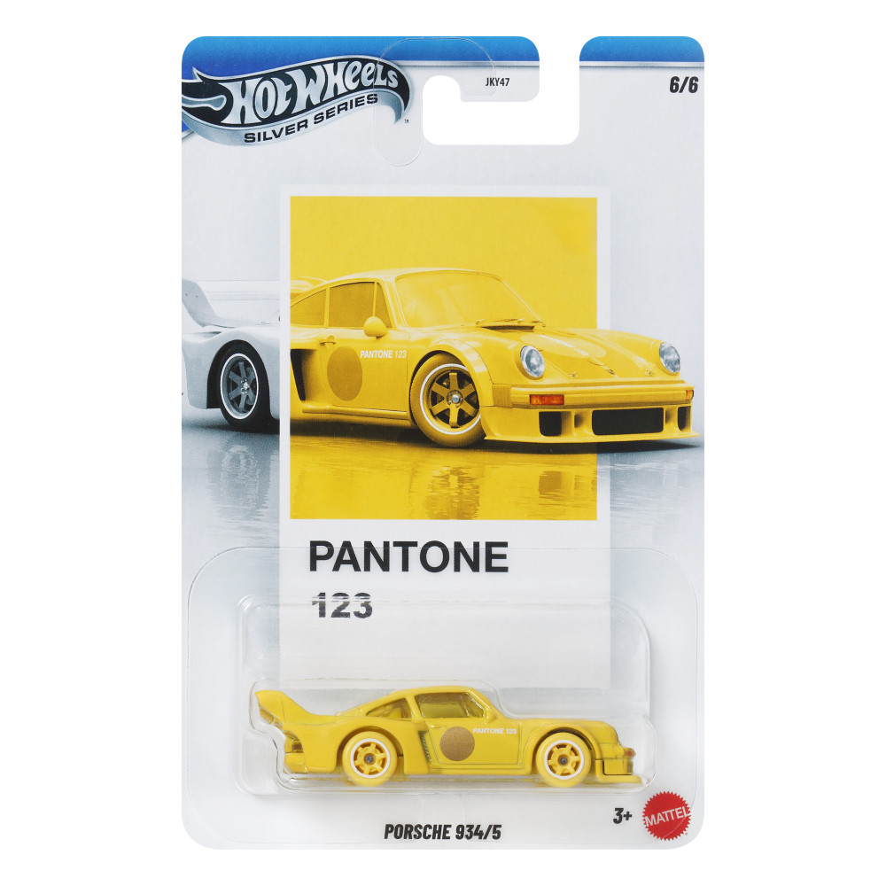 Produktbild för Hot Wheels 1:64 Silver Pantone Sort.