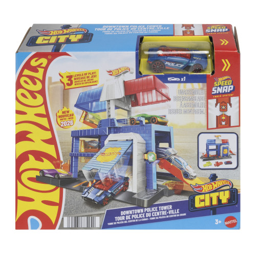 Hot Wheels Hot Wheels City Downtown Polisstation