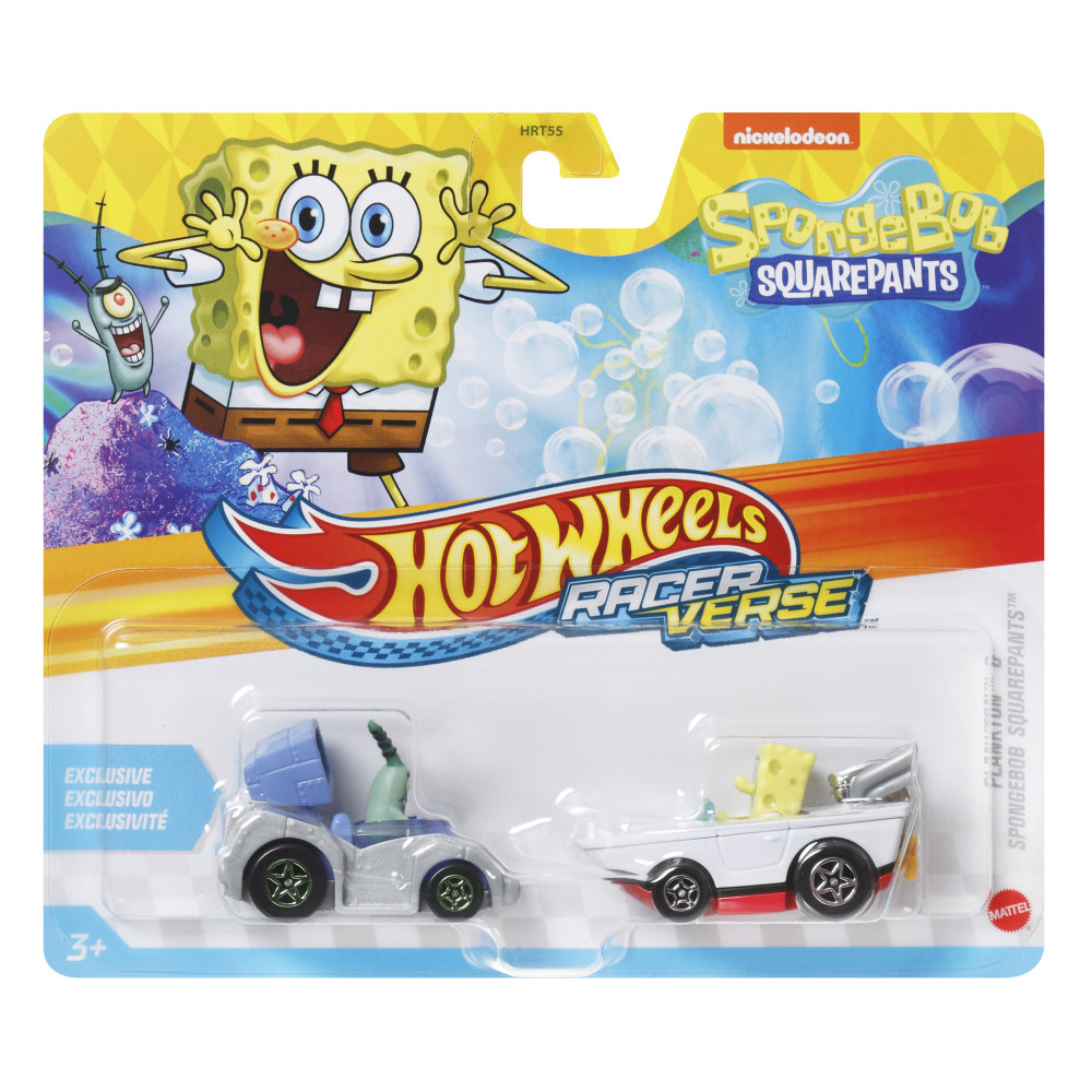 Produktbild för Hot W. RacerVerse Die-cast 1:64 2-pack Sort.