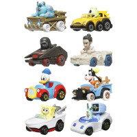Produktbild för Hot W. RacerVerse Die-cast 1:64 2-pack Sort.