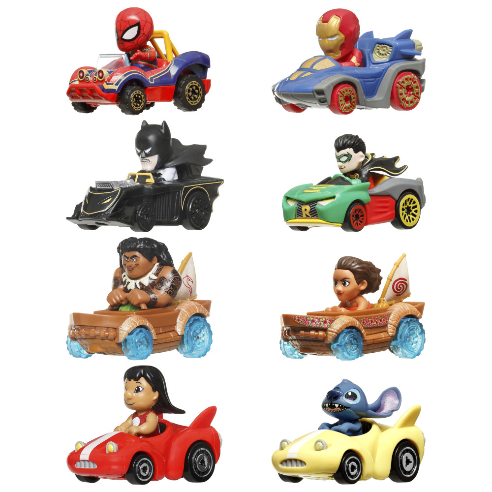 Produktbild för Hot W. RacerVerse Die-cast 1:64 2-pack Sort.