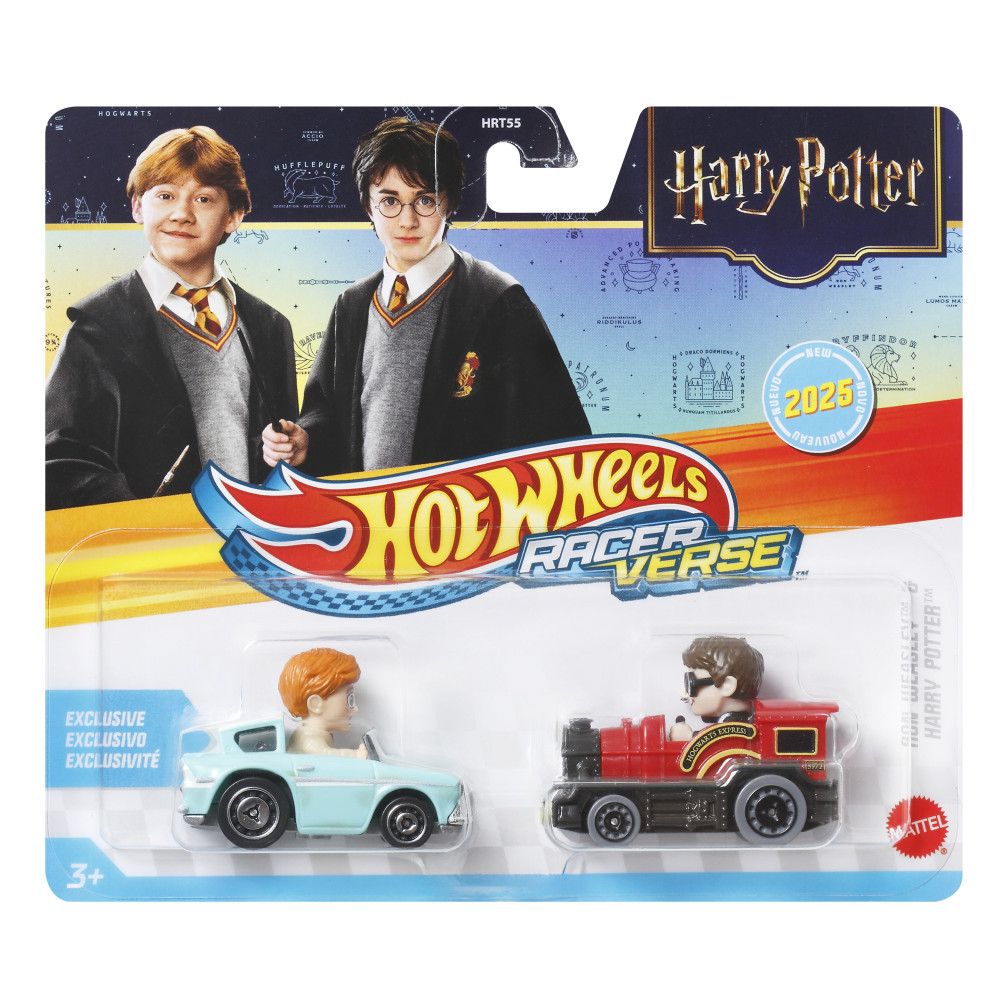 Produktbild för Hot W. RacerVerse Die-cast 1:64 2-pack Sort.