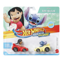 Produktbild för Hot W. RacerVerse Die-cast 1:64 2-pack Sort.