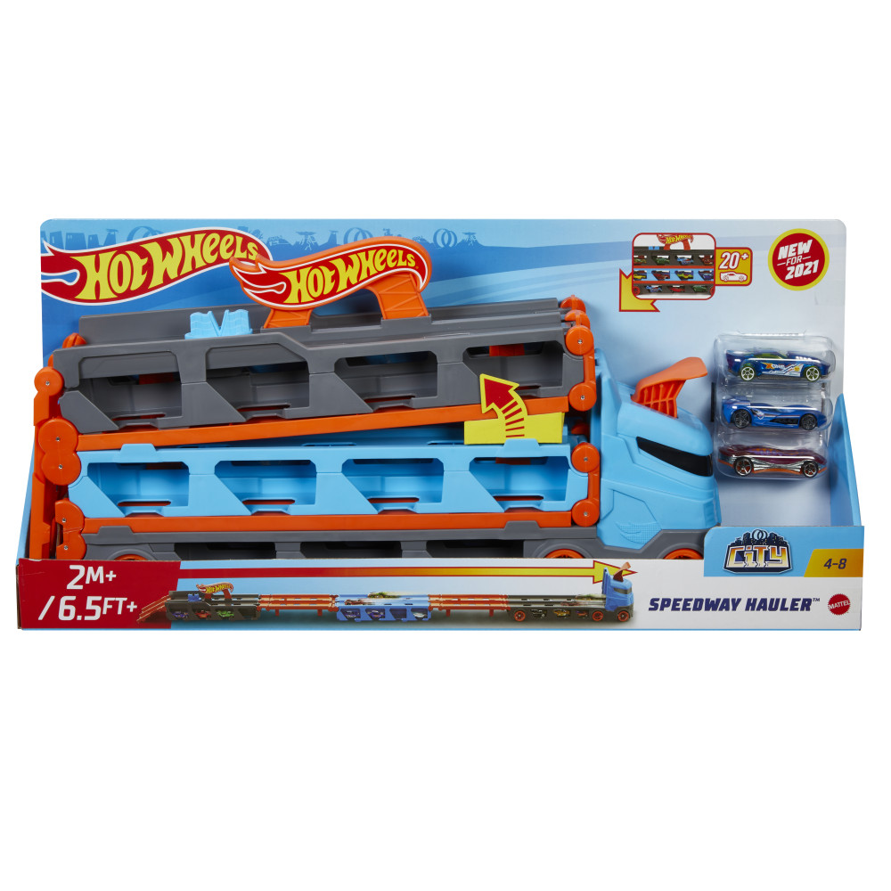 Produktbild för Hot Wheels Speedway biltransporter