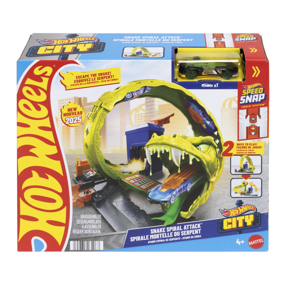 Produktbild för Hot Wheels City Snake Strike Attack
