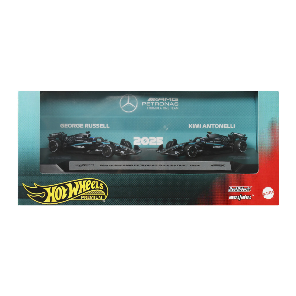 Produktbild för Hot W. F-1 Racing Premium 2-Pk 1:64 Asst