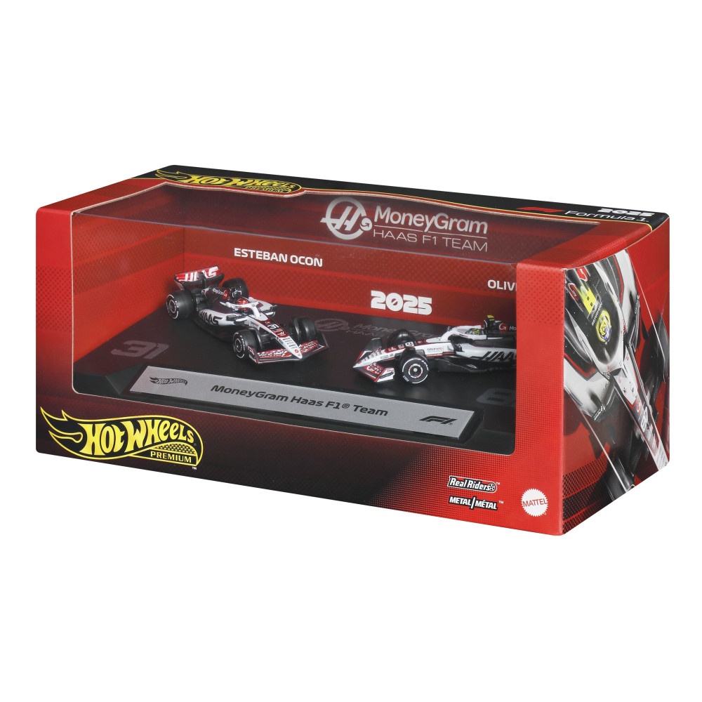 Produktbild för Hot W. F-1 Racing Premium 2-Pk 1:64 Asst