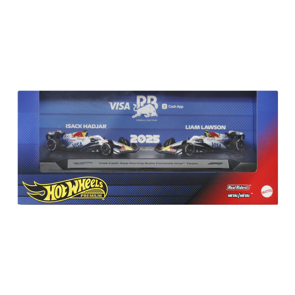 Produktbild för Hot W. F-1 Racing Premium 2-Pk 1:64 Asst