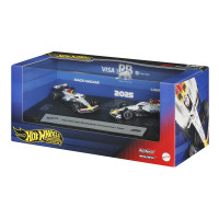 Produktbild för Hot W. F-1 Racing Premium 2-Pk 1:64 Asst