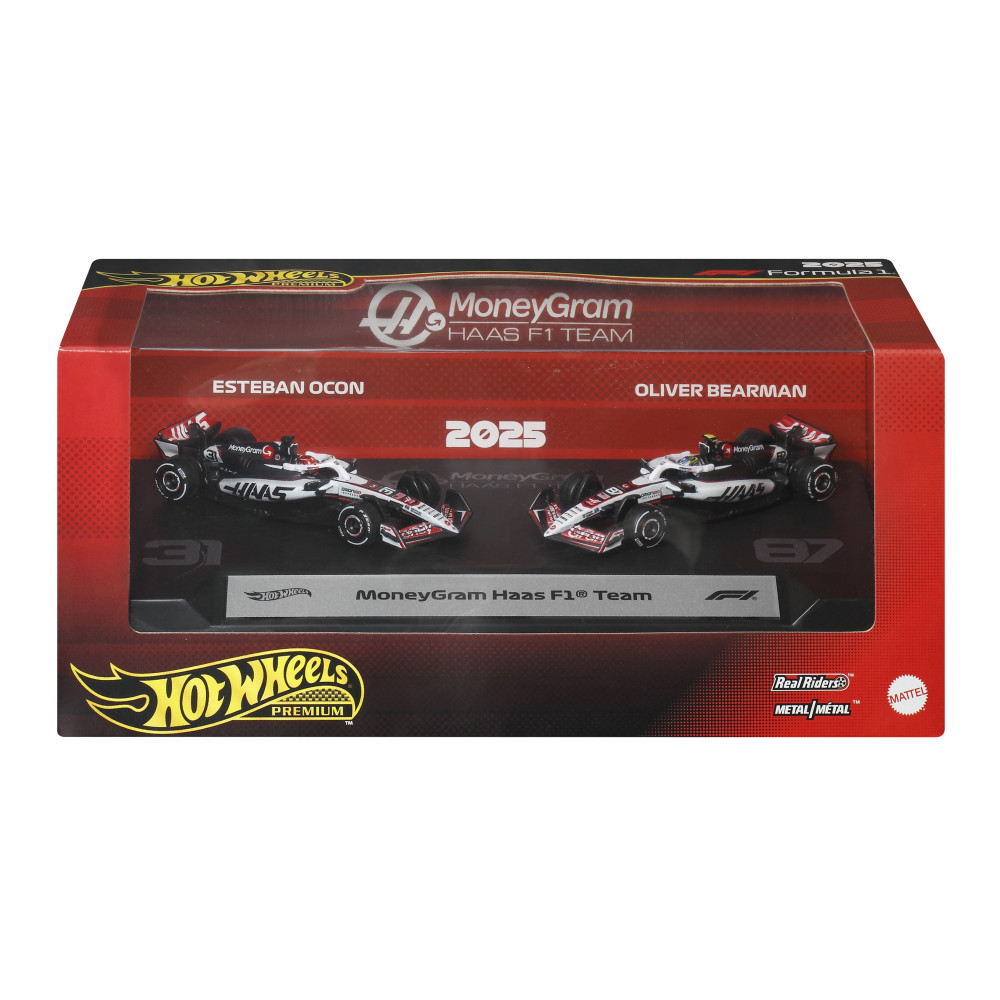 Produktbild för Hot W. F-1 Racing Premium 2-Pk 1:64 Asst