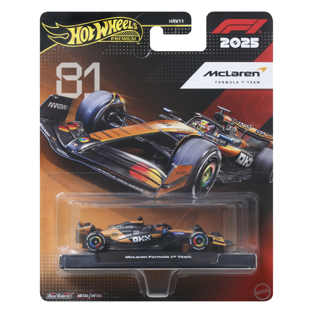 Produktbild för Hot W. F-1 Racing Premium 1:64 McLaren