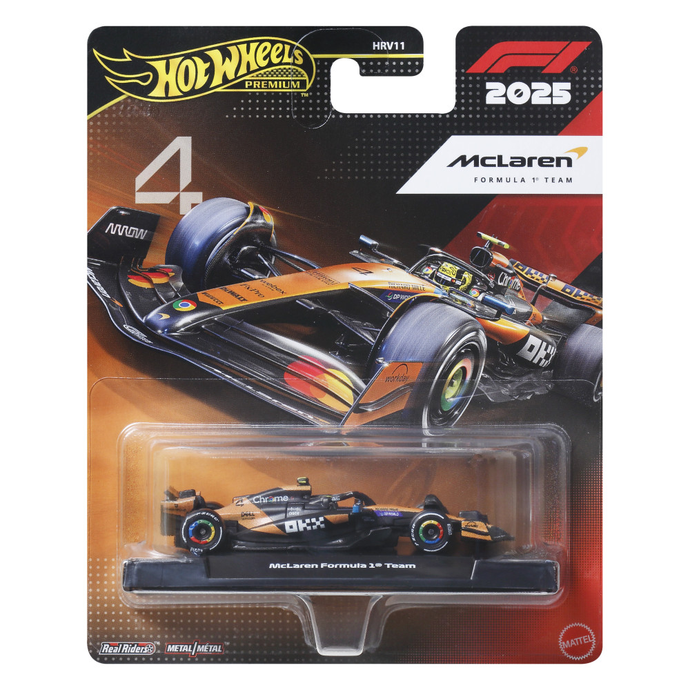 Produktbild för Hot W. F-1 Racing Premium 1:64 McLaren