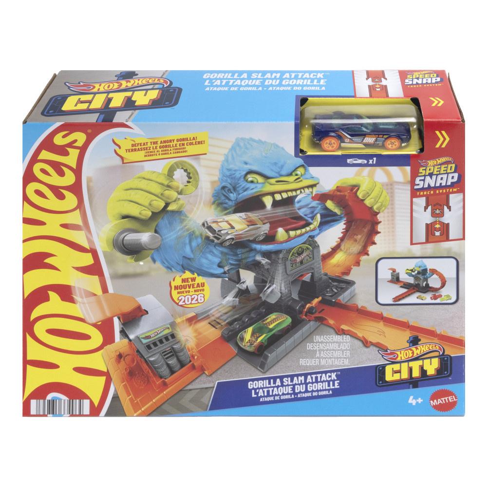 Produktbild för Hot Wheels City Nemesis Gorillaattack