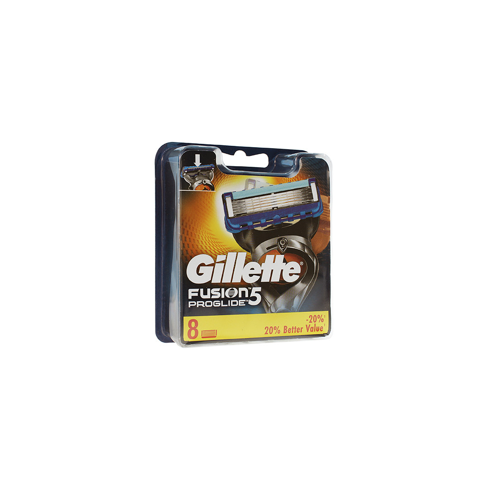 Produktbild för Gillette Fusion Proglide spare blades for men 8 ks