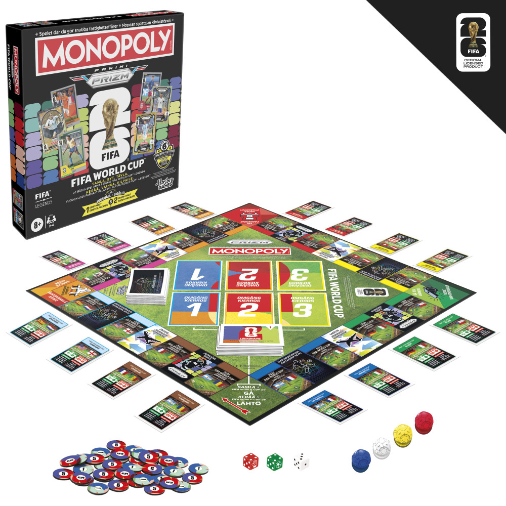 Produktbild för Monopoly FIFA World Cup 26 SE/FI