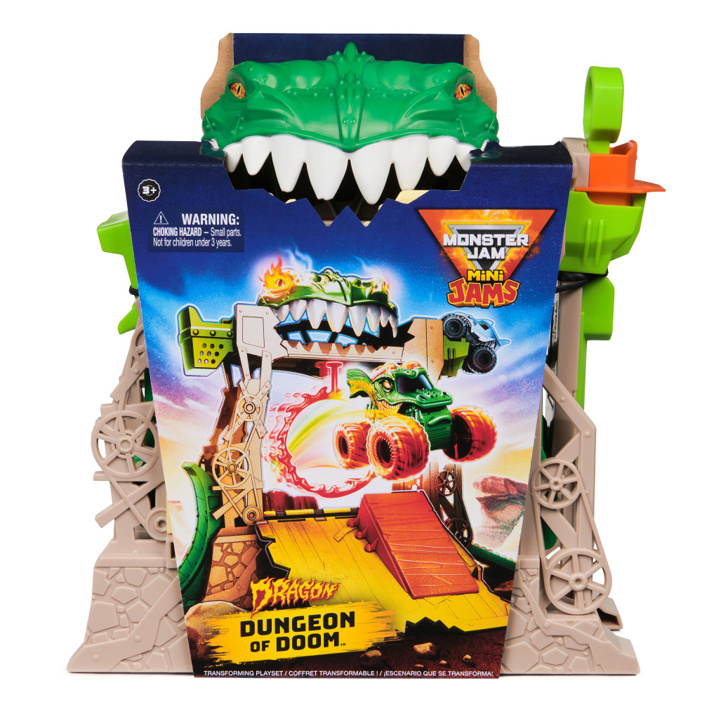 Produktbild för Monster Jam Mini 1:87 Transforming Set