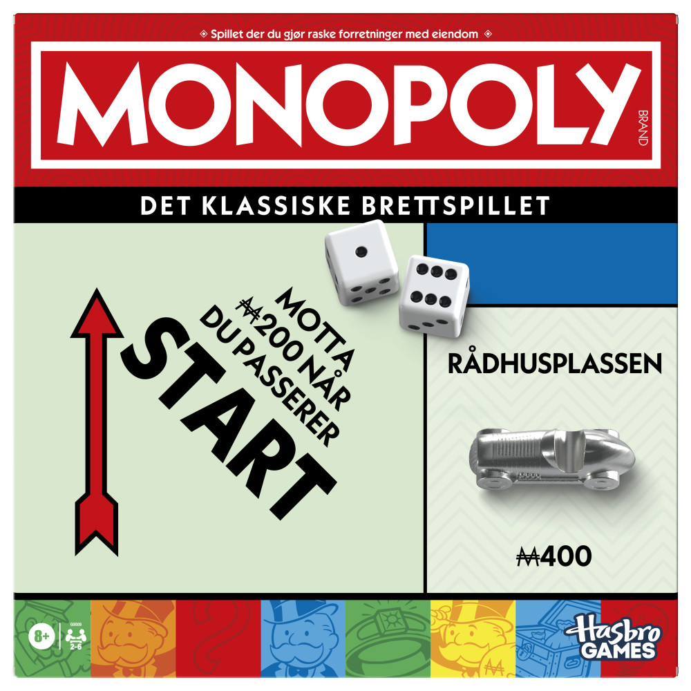 Produktbild för Monopol Classic Uppdaterad version NO