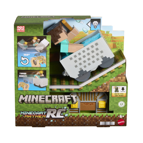 Minecraft Minecraft RC Steve med Minivagn