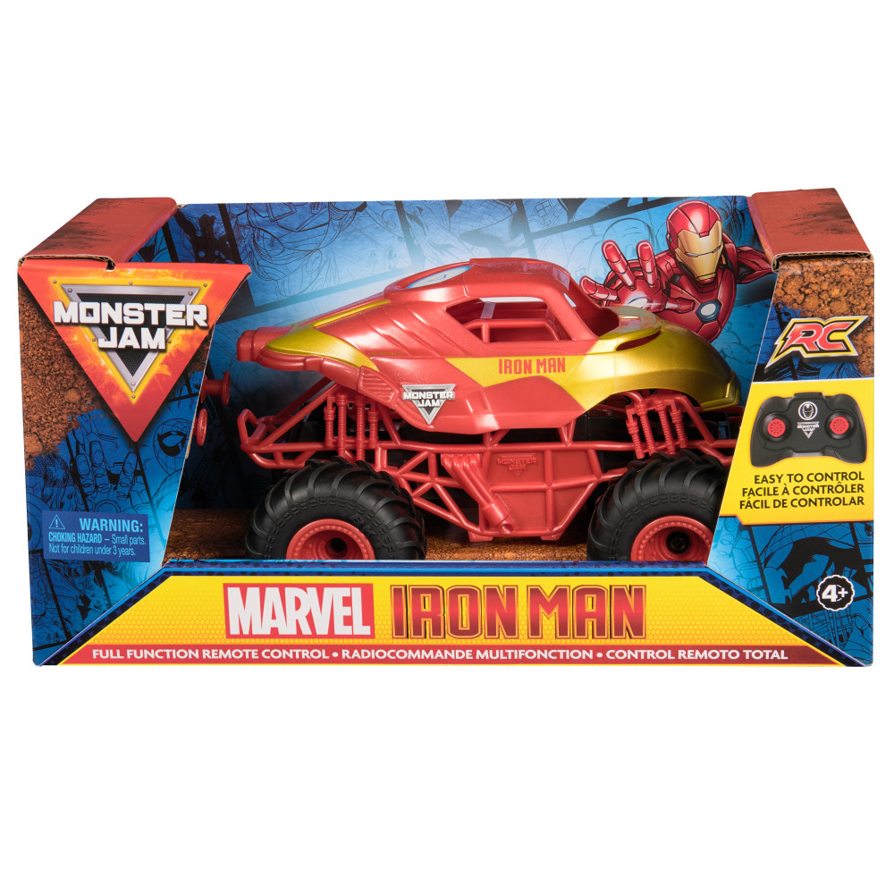Produktbild för Monster Jam RC 1:24 Marvel Iron Man
