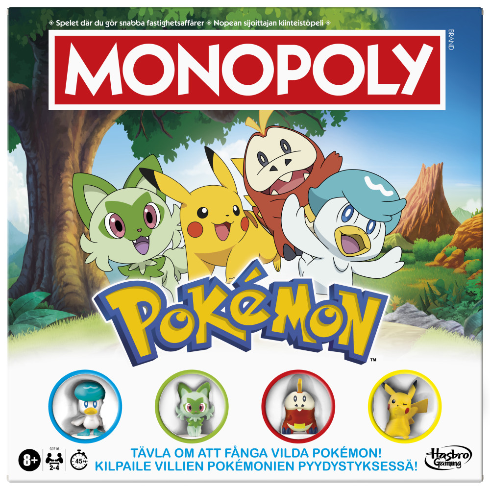 Produktbild för Monopol Pokémon SE/FI