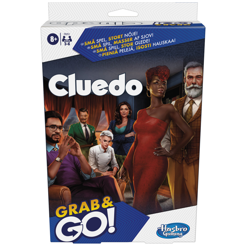 Produktbild för Cluedo Grab & Go DK/NO/SE/FI