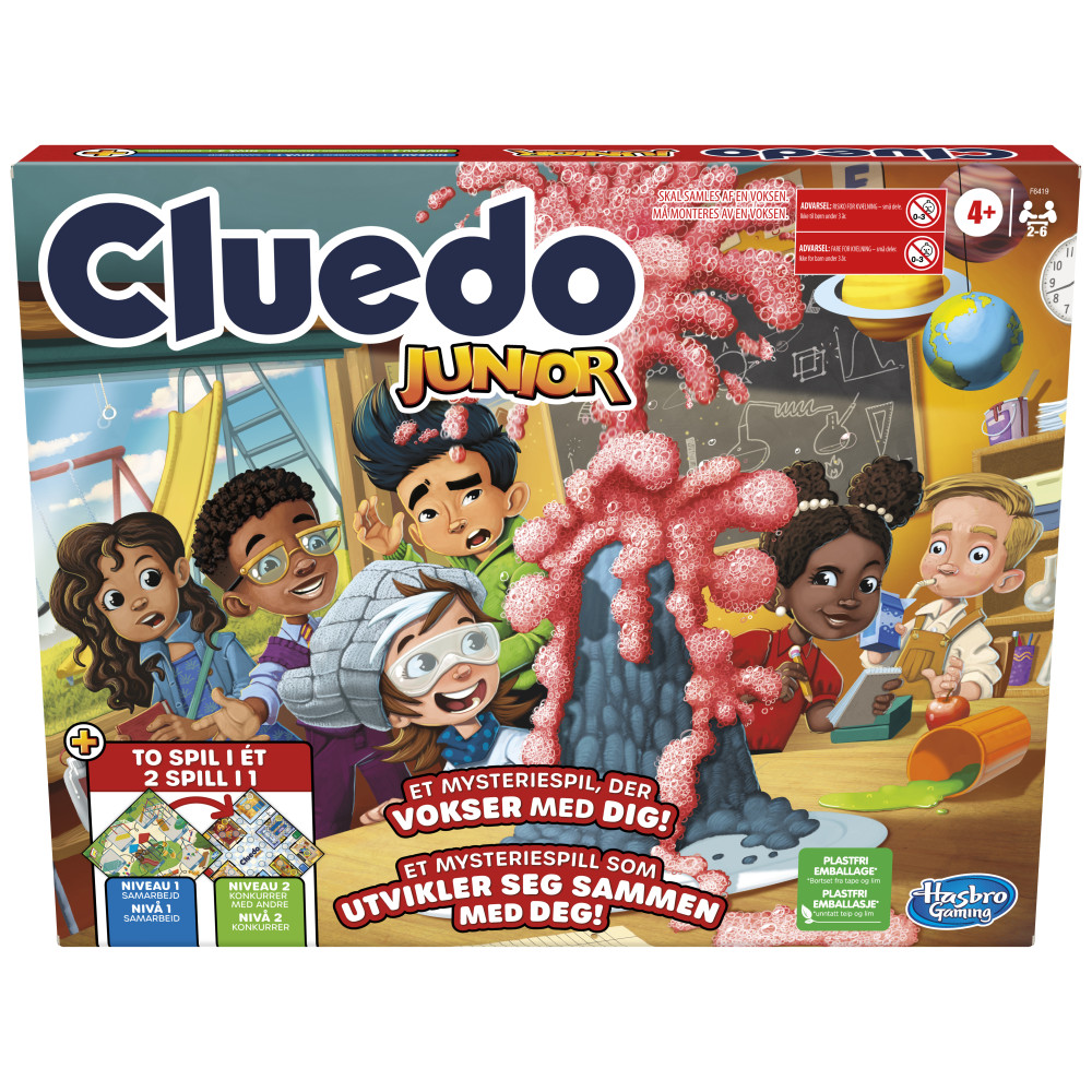 Produktbild för Cluedo Junior DK/NO