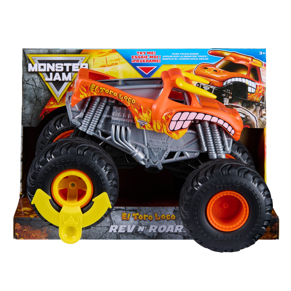 Produktbild för Monster Jam 1:18 Rev n' Roar El Toro Loco