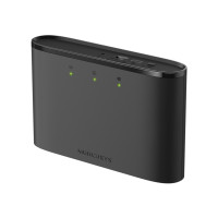 Produktbild för Mercusys MT110, Mobilnät, router, Svart, Batterinivå, Wi-Fi,...