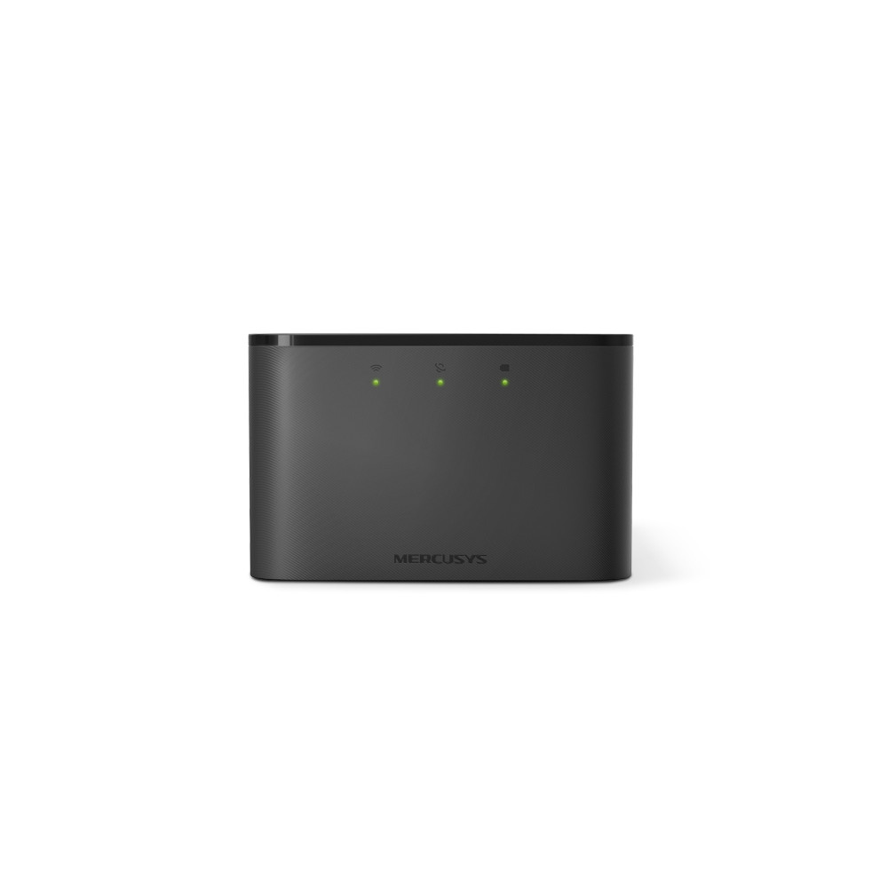 Produktbild för Mercusys MT110, Mobilnät, router, Svart, Batterinivå, Wi-Fi,...