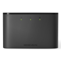 Produktbild för Mercusys MT110, Mobilnät, router, Svart, Batterinivå, Wi-Fi,...