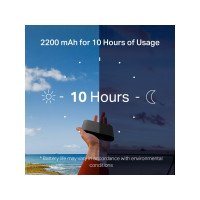 Produktbild för Mercusys MT110, Mobilnät, router, Svart, Batterinivå, Wi-Fi,...