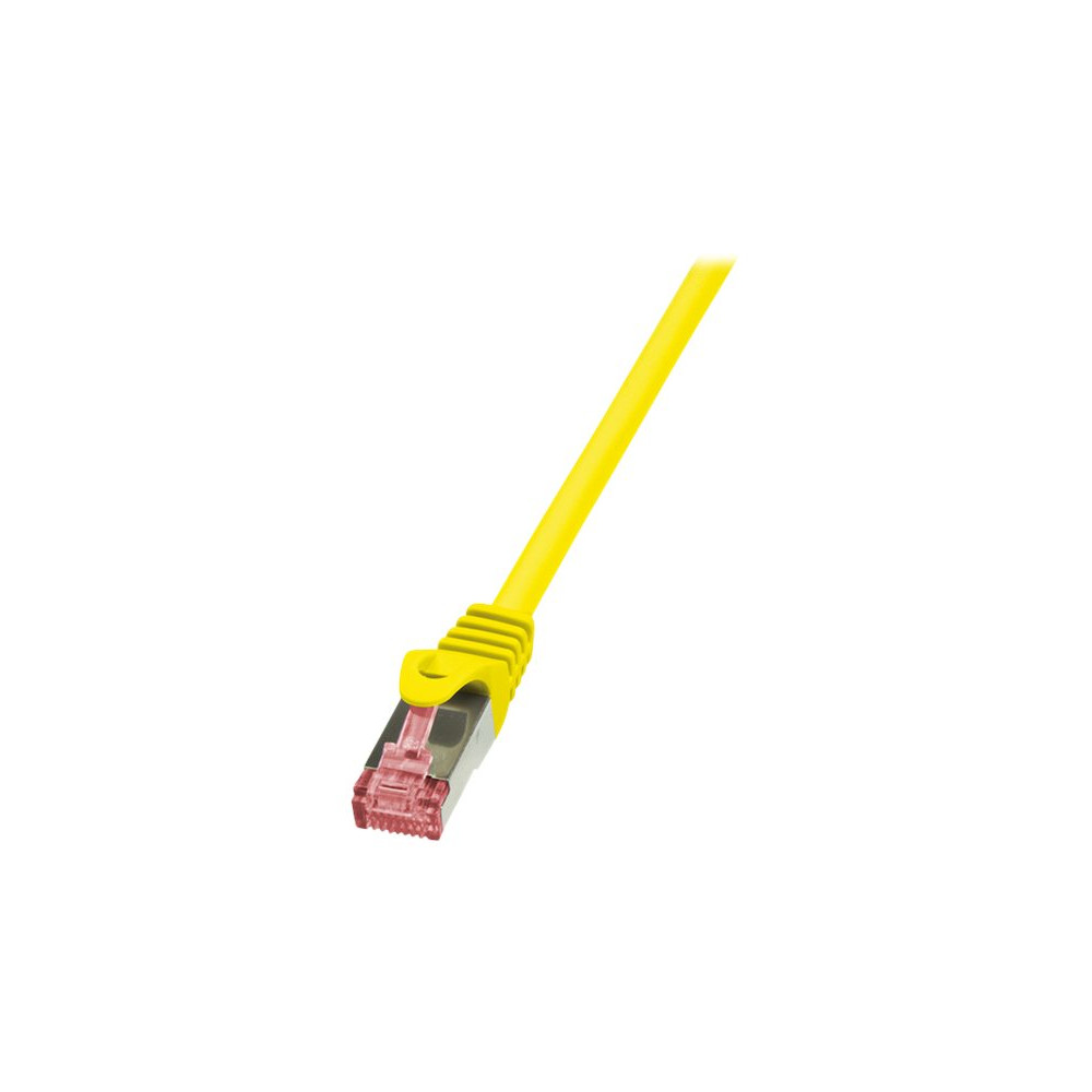 Produktbild för LogiLink PrimeLine - patch-kabel - 5 m - gul