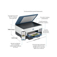 Produktbild för HP Smart Tank 725 All-in-One