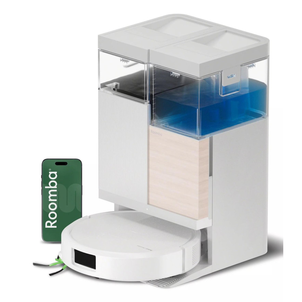 Win Plus P iRobot Roomba Plus 575 Combo Roboter + AutoWash Dock, Utan p...