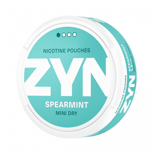 ZYN Mini Dry Spearmint 5-pack