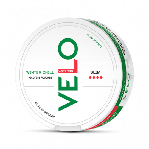 Velo Winter Chill X-Strong Slim 10-pack