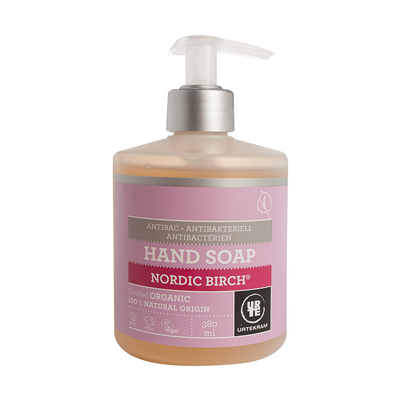 Produktbild för Urtekram Nordic Birch Hand Soap antibakteriell 380ml EKO