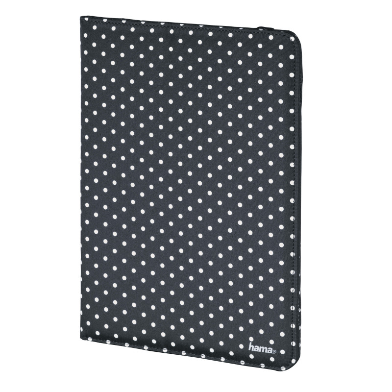 Produktbild för Tabletfordral Polka Dots 8" Svart Universal