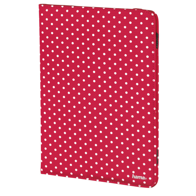 Produktbild för Tabletfordral Polka Dots 8" Röd Universal