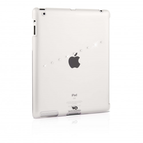WD WHITE-DIAMONDS Sash Vit New iPad 3 Skal